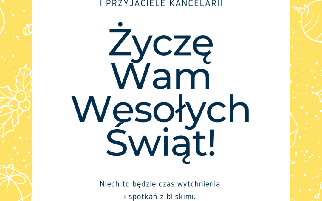 Życzenia Świąteczne!